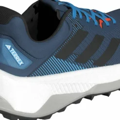 Adidas Men's Terrex Soulstride Ultra Trail Running Shoes Wonder Steel/Core Black/Pulse Blue