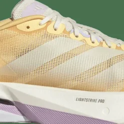 Adidas Women's Adizero Boston 13 Ice Tangerine/Ice Gold Metal/Ice Lavender