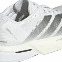 Adidas Women's Adizero Boston 13 Cloud White / Matte Silver / Dash Grey