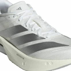 Adidas Women's Adizero Boston 13 Cloud White / Matte Silver / Dash Grey