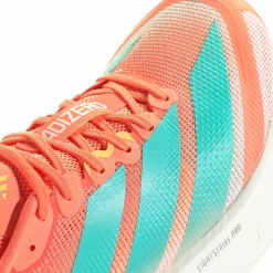 Adidas Women's Adizero Boston 13 Semi Coral/Flash Aqua/Flash Orange