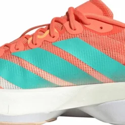 Adidas Women's Adizero Boston 13 Semi Coral/Flash Aqua/Flash Orange