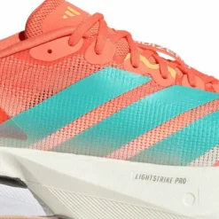 Adidas Women's Adizero Boston 13 Semi Coral/Flash Aqua/Flash Orange