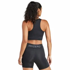 Adidas Women's Adizero Essentials Running Crop Top Black