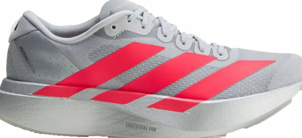 Adidas Women's Adizero Evo SL Silvmt/lucred/ironmt