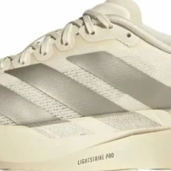 Adidas Women's Adizero Evo SL Wonder White/Cyber Metallic/Warm Vanilla