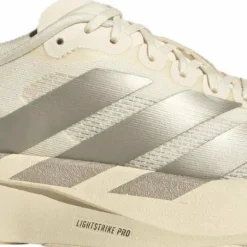 Adidas Women's Adizero Evo SL Wonder White/Cyber Metallic/Warm Vanilla
