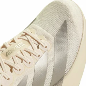 Adidas Women's Adizero Evo SL Wonder White/Cyber Metallic/Warm Vanilla