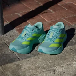 Adidas Women's Adizero Evo SL Semi flash aqua/Lucid lemon/Mint ton