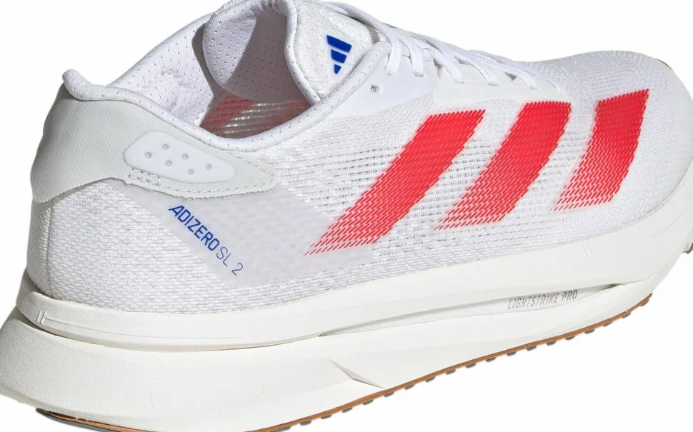 Adidas Women's Adizero SL2 Cloud White/Pure Ruby/Royal Blue