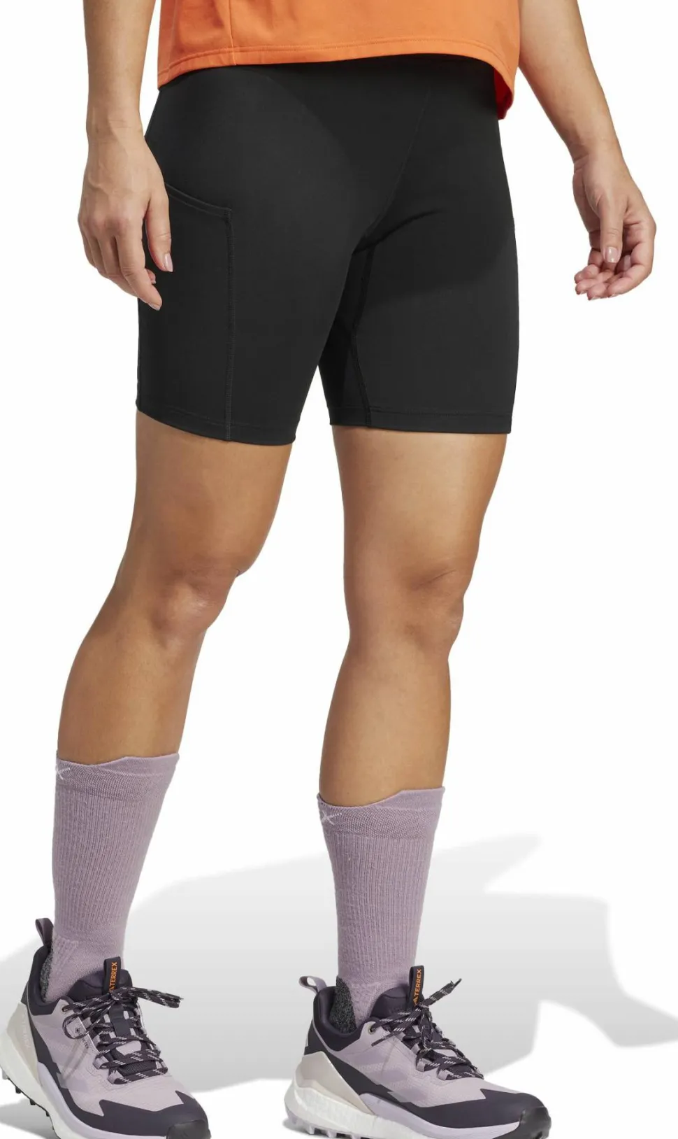 Adidas Women's 8in Tight Black