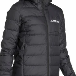 Adidas Women's Multi Light Down Hooded Jacket Black