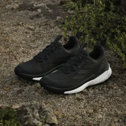 Adidas Women's Terrex Free Hiker 2.0 Low GORE-TEX Hiking Shoes Core Black/Core Black/Grey Four