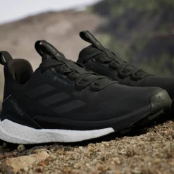 Adidas Women's Terrex Free Hiker 2.0 Low GORE-TEX Hiking Shoes Core Black/Core Black/Grey Four