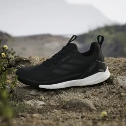 Adidas Women's Terrex Free Hiker 2.0 Low GORE-TEX Hiking Shoes Core Black/Core Black/Grey Four