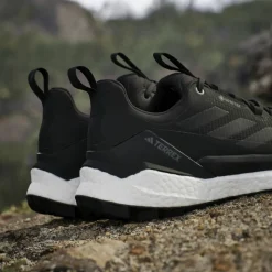 Adidas Women's Terrex Free Hiker 2.0 Low GORE-TEX Hiking Shoes Core Black/Core Black/Grey Four
