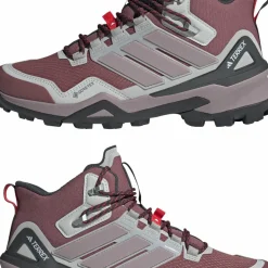 Adidas Women's Terrex Skychaser Mid Gore-Tex Burgundy/Preloved Fig/Grey Two
