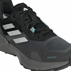 Adidas Women's Terrex Soulstride RAIN.RDY Trail Running Shoes Core Black/Crystal White/Grey Four