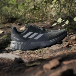Adidas Women's Terrex Soulstride RAIN.RDY Trail Running Shoes Core Black/Crystal White/Grey Four