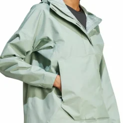 Adidas Women's Terrex Xperior 2L Gore-Tex Performance Jacket Silver Green
