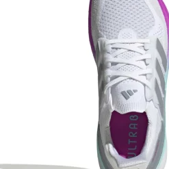 Adidas Women's Ultraboost 5 Cloud white/Halo silver/Purple burst