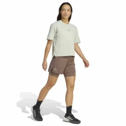 Adidas Women's XPL Trail Tee Halo green