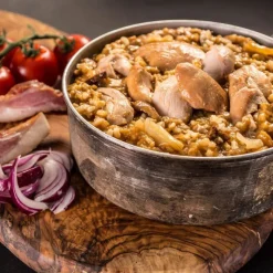 Adventure Menu Chicken In Wild Sauce With Rice Nocolour