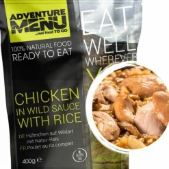 Adventure Menu Chicken In Wild Sauce With Rice Nocolour