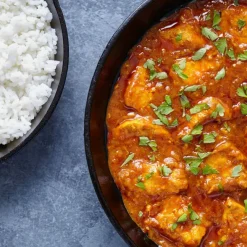 Adventure Menu Chicken Tikka Masala with Basmati Rice (Big Portion) Nocolour