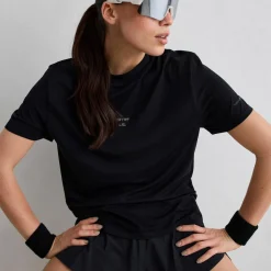 Aim'n Women's Le Run Seamless Running T-Shirt Black