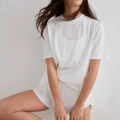 Aim'n Women's Le Run Seamless Running T-Shirt White
