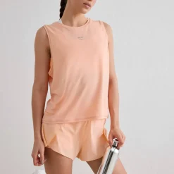 Aim'n Women's Seamless Running Top Peach