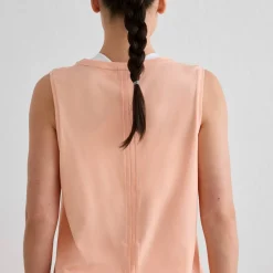 Aim'n Women's Seamless Running Top Peach