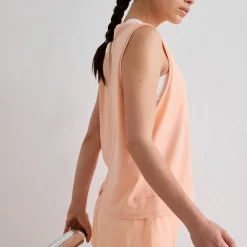 Aim'n Women's Seamless Running Top Peach