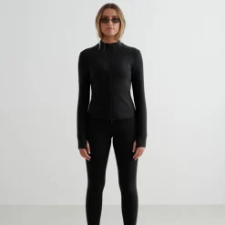 Aim'n Women's Sense Zip Jacket Black