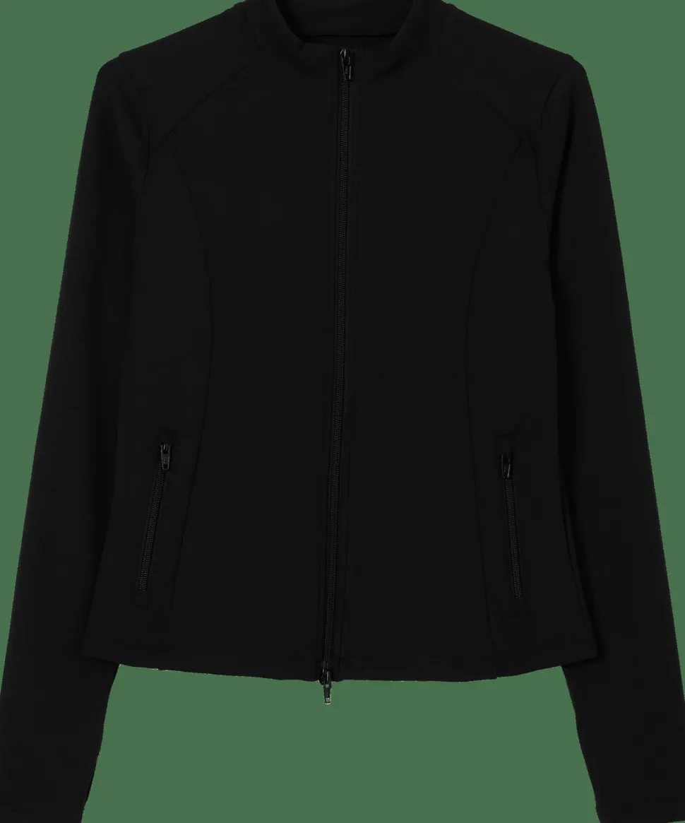Aim'n Women's Sense Zip Jacket Black
