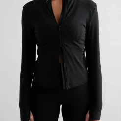 Aim'n Women's Sense Zip Jacket Black