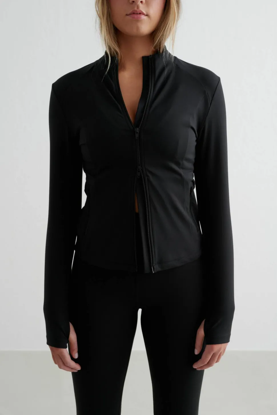 Aim'n Women's Sense Zip Jacket Black
