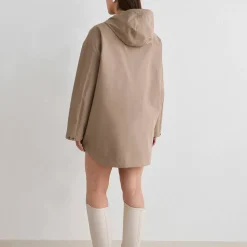 Aim'n Women's Waterproof Oversized Anorak Espresso