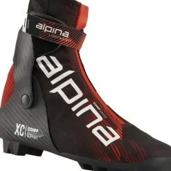 Alpina Unisex Comp Skate Black/Red