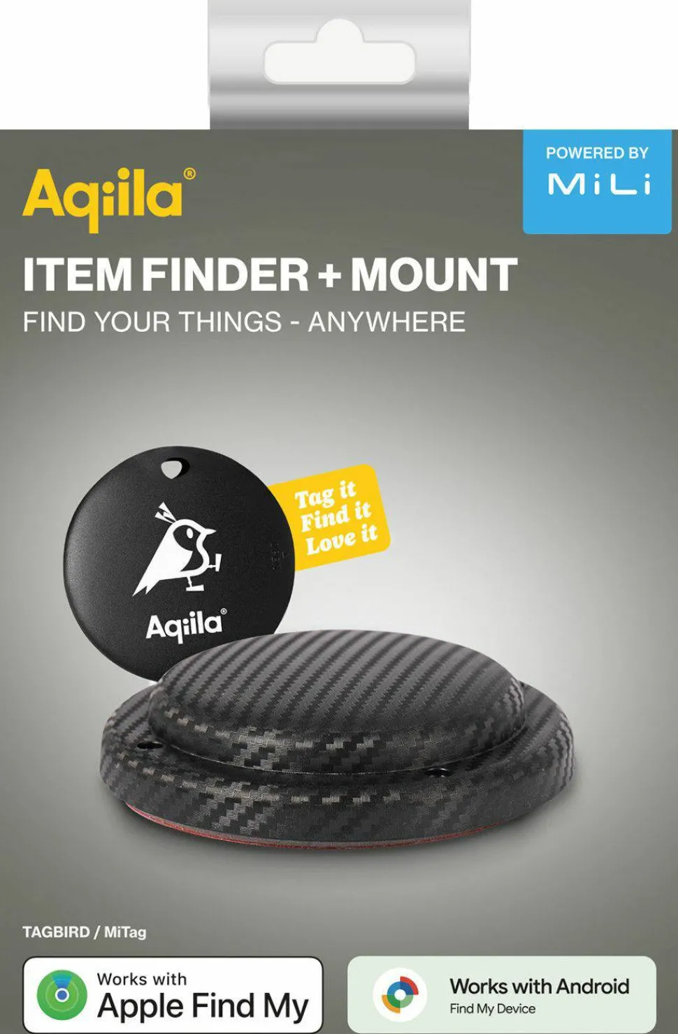 Aqiila Tagbird: Item finder + Mount Black