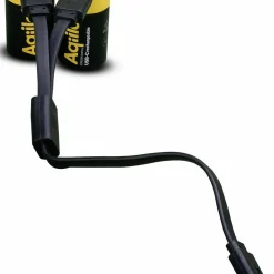 Aqiila USB-C Rechargeable CR123A Battery (3V / 750mAh) 2-pack Black