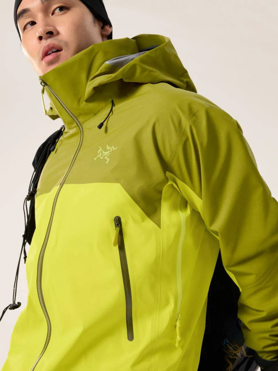Arc'teryx Men's Beta Ar Jacket Olive Moss / Euphoria