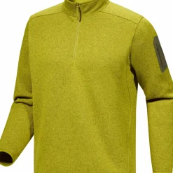 Arc'teryx Men's Covert 1/2 Zip Olive Moss Heather