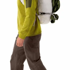 Arc'teryx Men's Covert 1/2 Zip Olive Moss Heather