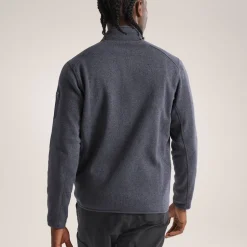 Arc'teryx Men's Covert Cardigan Dark Stratus Heather/Balck Sapphire