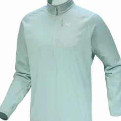 Arc'teryx Men's Delta 1/2 Zip Stone Green