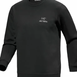 Arc'teryx Men's Emblem Fleece Crew Black
