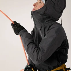 Arc'teryx Women's Alpha Jacket Graphite / Black