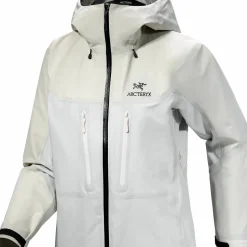 Arc'teryx Women's Alpha Jacket Sea Salt / Arctic Silk